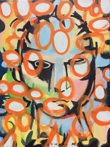 Print of Abstract Portrait Paintings by Lymari Moreno