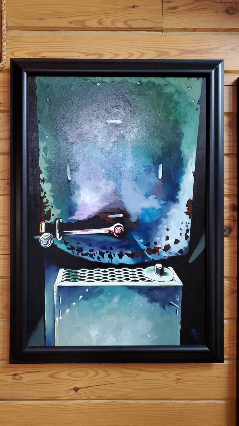 Original Expressionism Still Life Painting by Nathan Altier