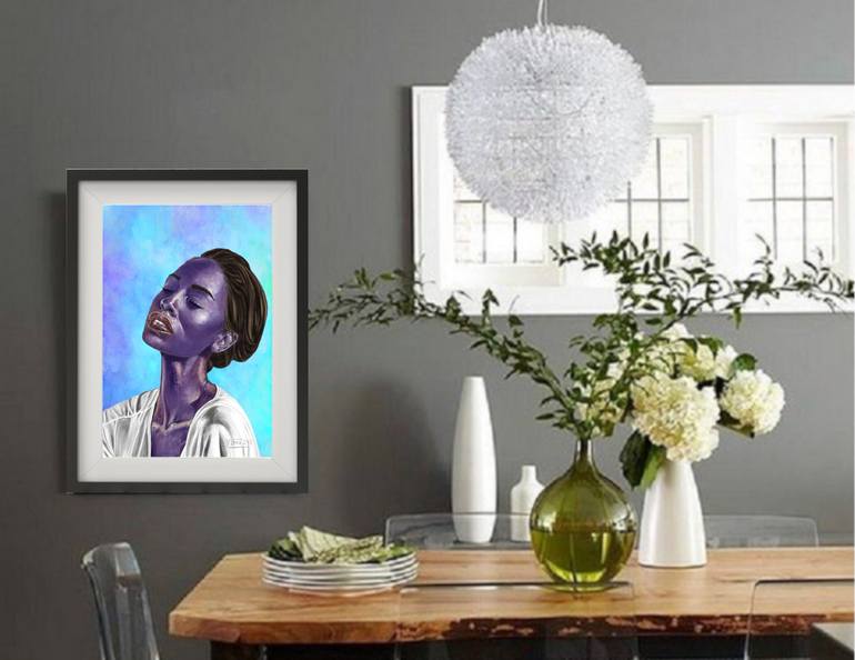 Original Figurative Portrait Digital by Joaquin Abadia