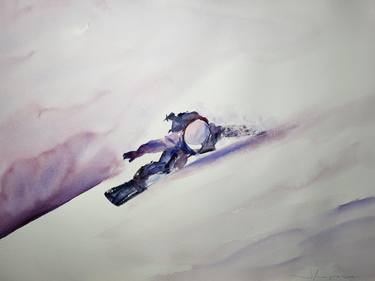 Original Illustration Sports Paintings by Javier Lampreave