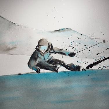 Original Conceptual Sports Paintings by Javier Lampreave