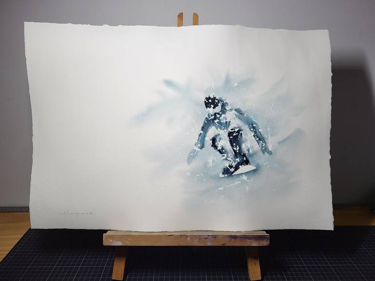 Original Sports Painting by Javier Lampreave