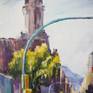 Trafic in Barcelona, detail 2