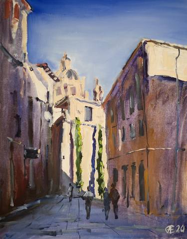 Print of Impressionism Travel Paintings by Sasha Romm