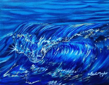 Original Seascape Painting by Khaula Mazhar