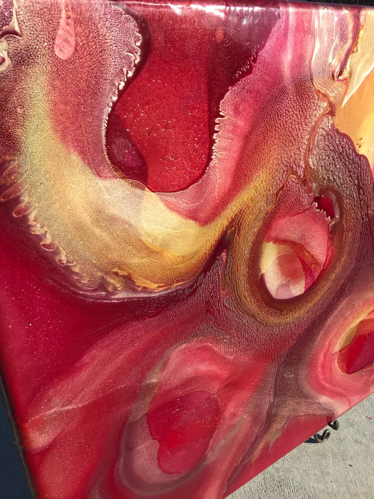 Original Abstract Expressionism Abstract Painting by Élan Vital