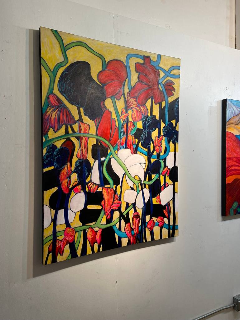 Original Abstract Nature Painting by Maggie Venn