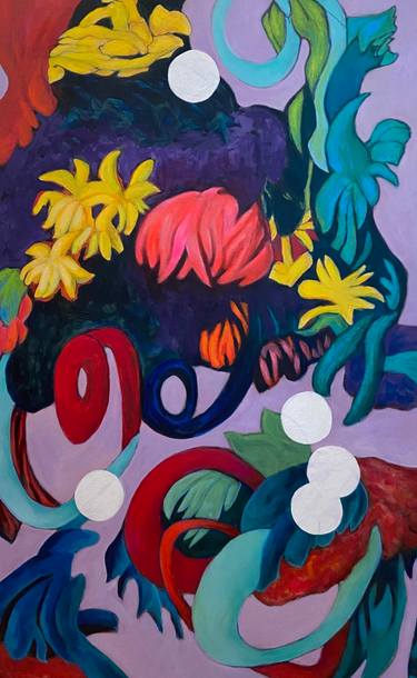 Original Contemporary Abstract Painting by Maggie Venn