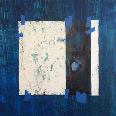 Original Abstract Expressionism Abstract Collage by Maggie Venn