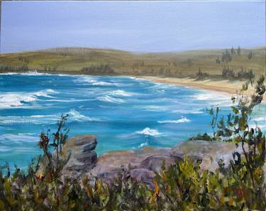 Original Impressionism Seascape Paintings by Shelly Du