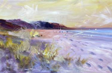 Original Impressionism Seascape Paintings by Shelly Du