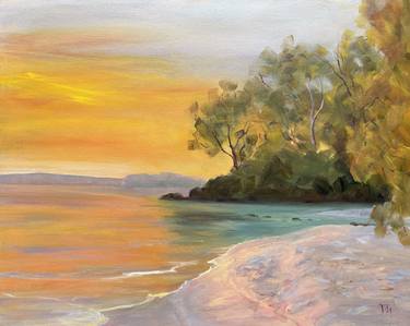 Original Impressionism Landscape Paintings by Shelly Du