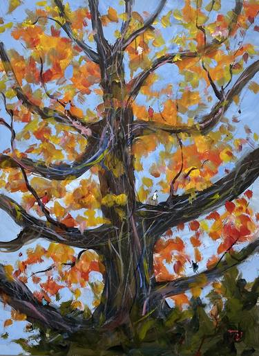 Original Tree Paintings by Shelly Du