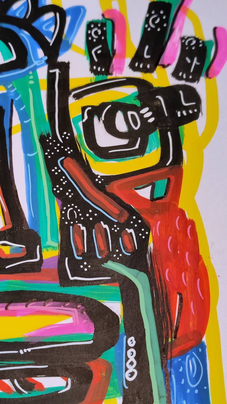 Original Contemporary Pop Culture/Celebrity Drawing by Ángel Rivas