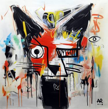 Original Pop Art Animal Paintings by Ángel Rivas