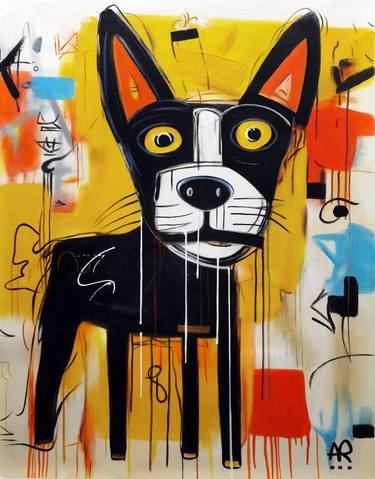 Original Expressionism Animal Paintings by Ángel Rivas