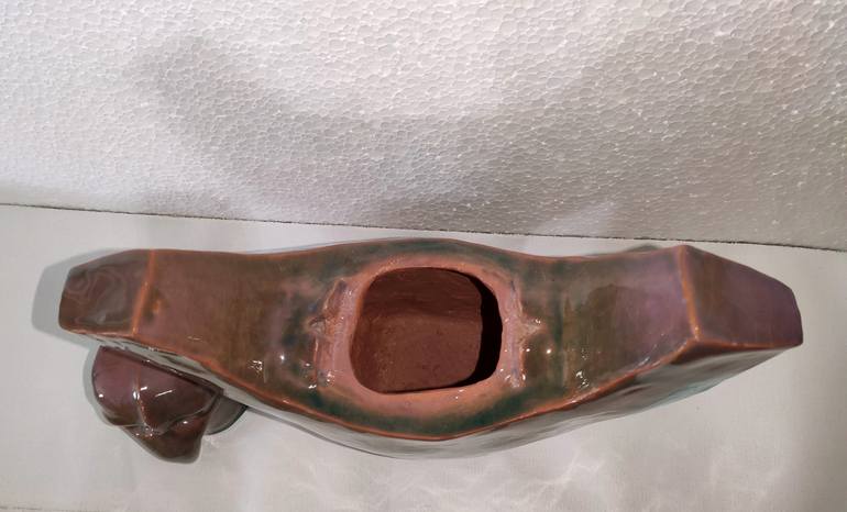 Original Cubism Animal Sculpture by Ángel Rivas