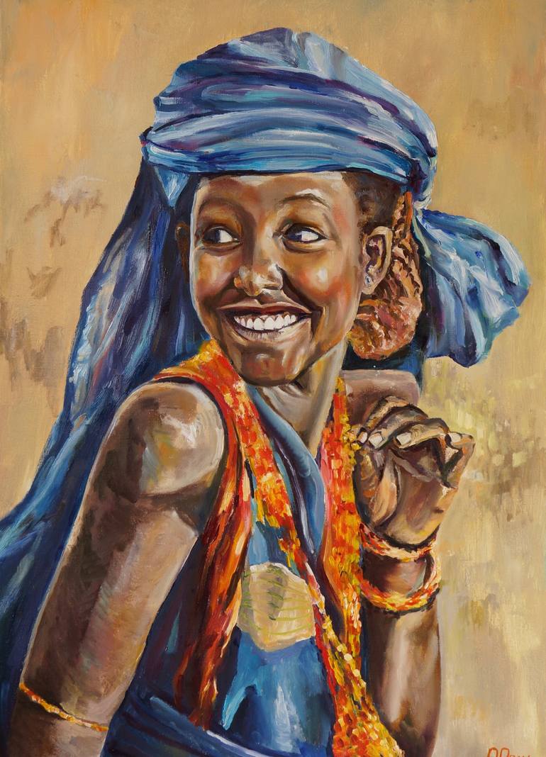 Print of Fine Art Portrait Painting by Olga Prin