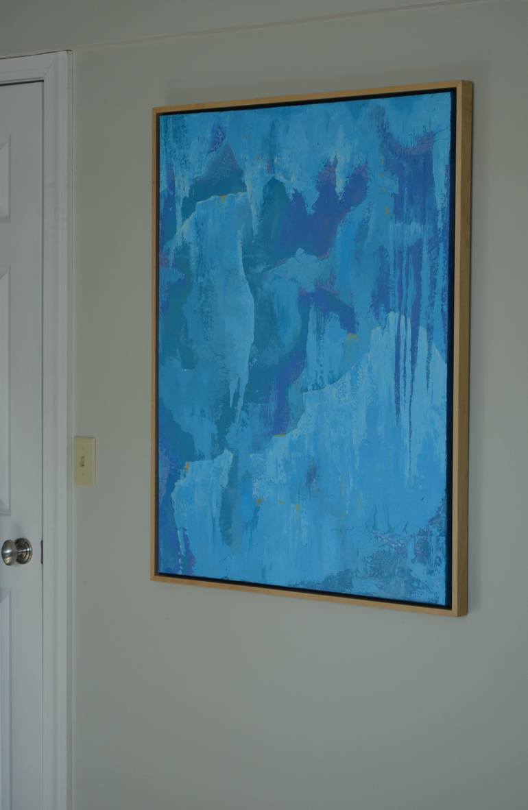 Original Abstract Expressionism Abstract Painting by Jill Law
