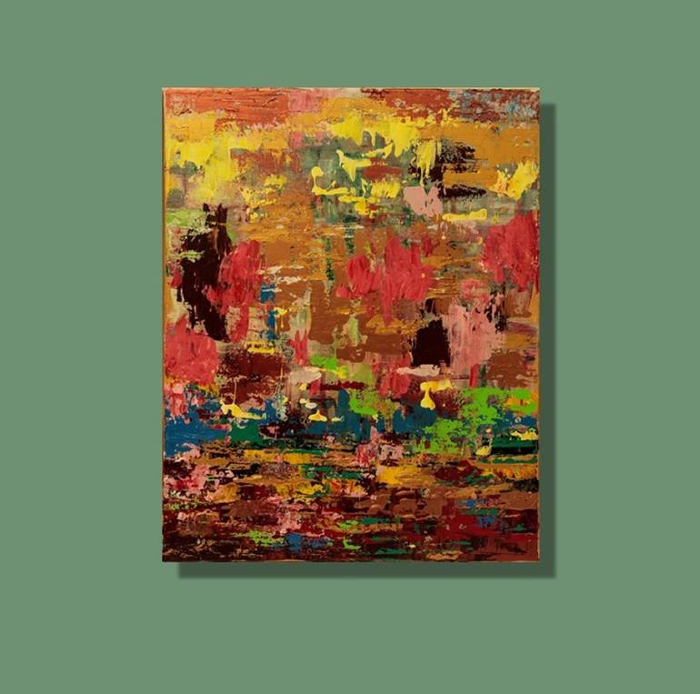 Original Abstract Painting by S Lan