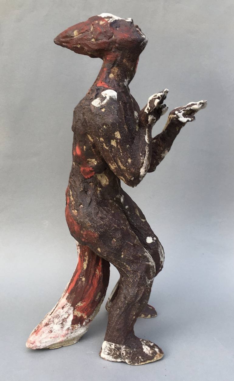 Original Figurative Animal Sculpture by Jitka Palmer