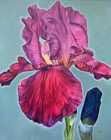 Original Conceptual Floral Paintings by Erika Lozano