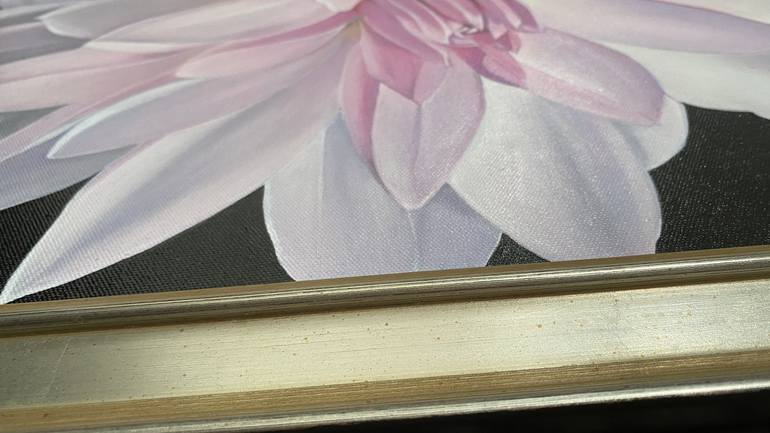 Original Fine Art Floral Painting by Erika Lozano