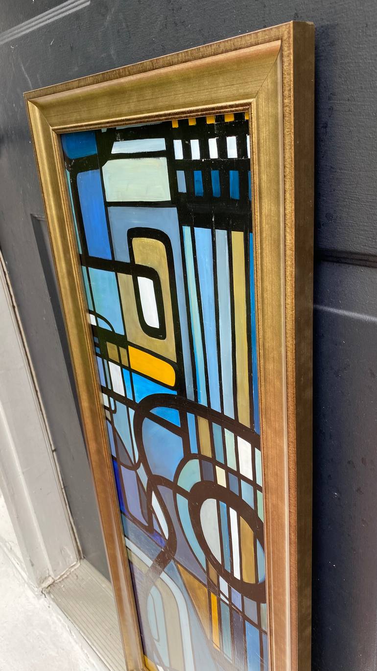 Original Abstract Music Painting by Erika Lozano