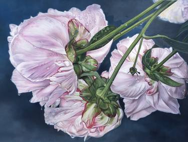 Original Realism Botanic Paintings by Erika Lozano