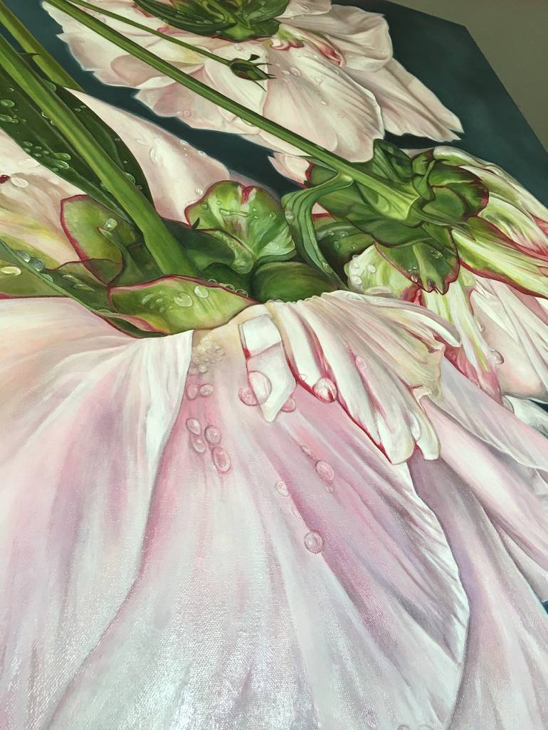 Original Realistic Botanic Painting by Erika Lozano