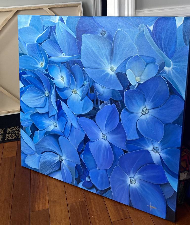 Original Floral Painting by Erika Lozano