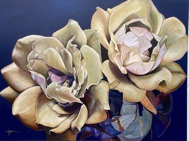 Original Fine Art Floral Paintings by Erika Lozano