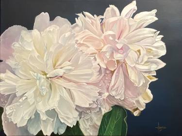 Original Realism Floral Paintings by Erika Lozano