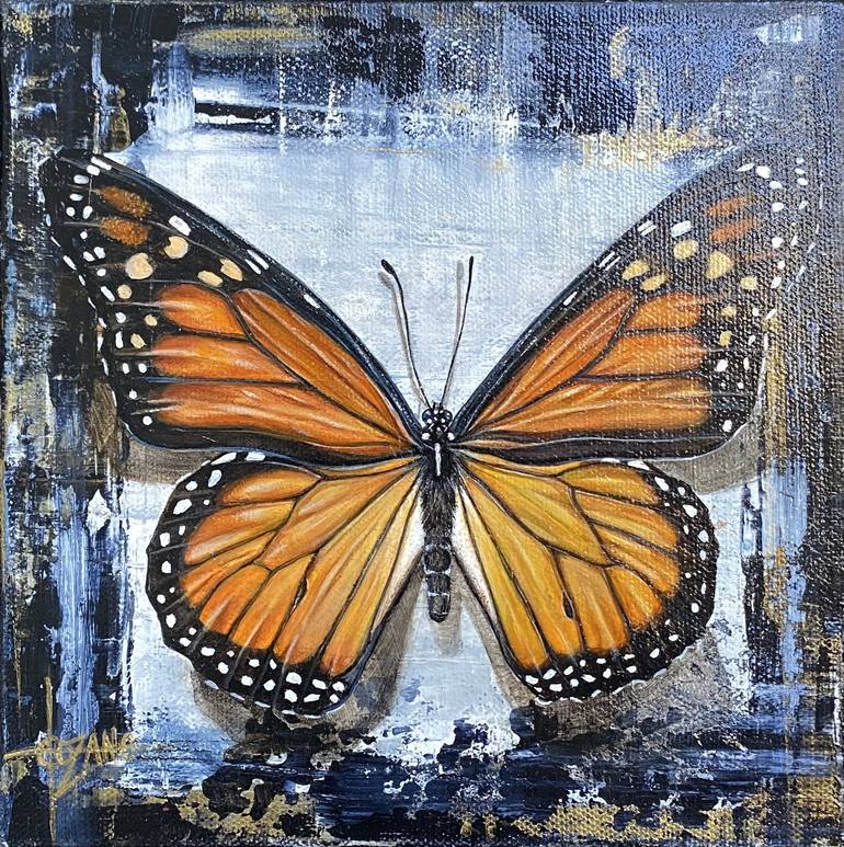 monarch butterfly paintings