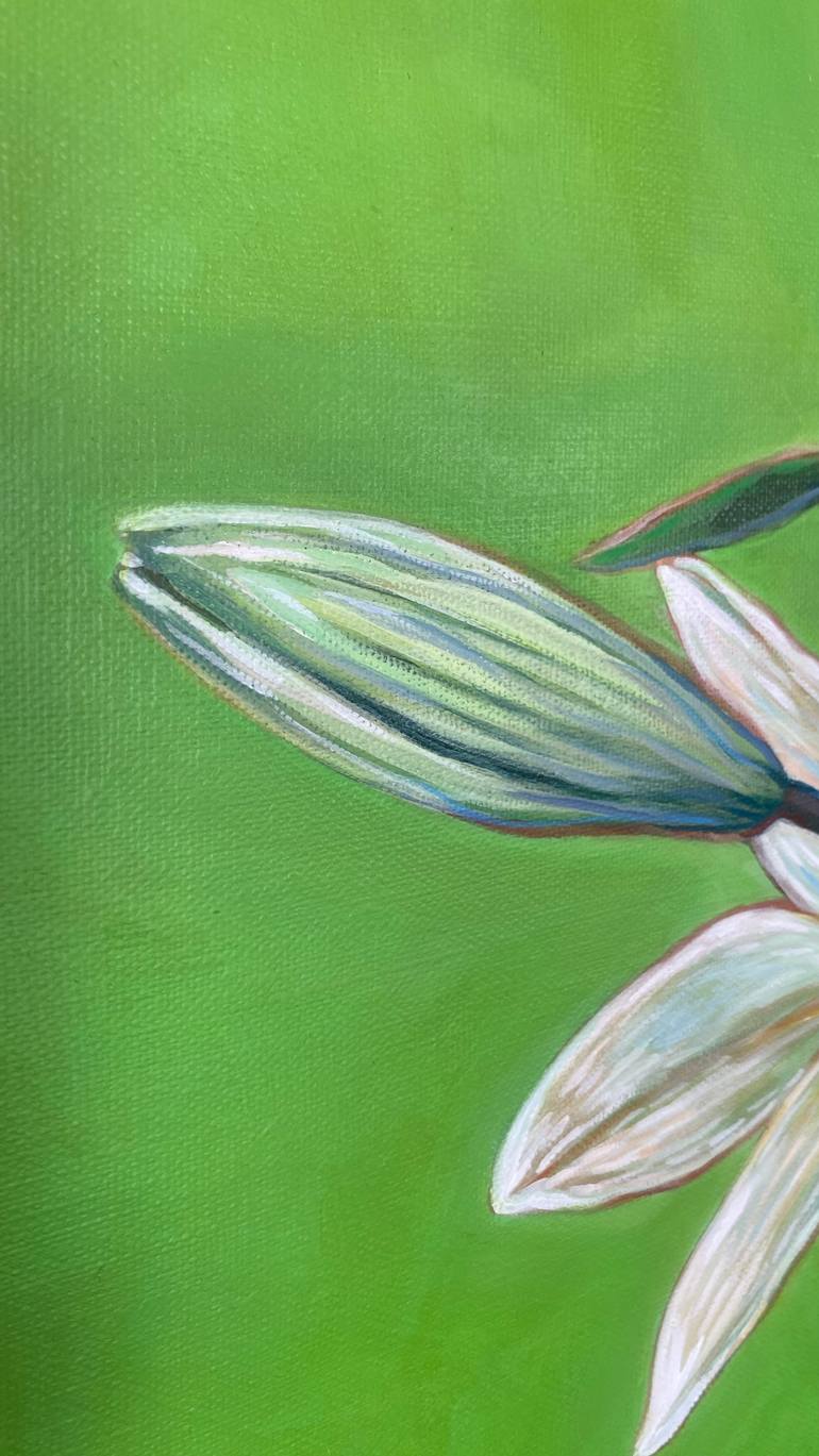 Original Contemporary Floral Painting by Erika Lozano