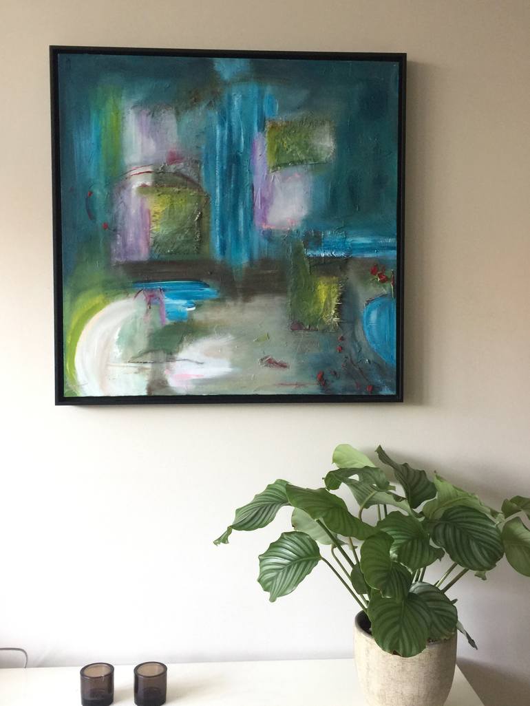 Original Abstract Painting by Sandra Gevers