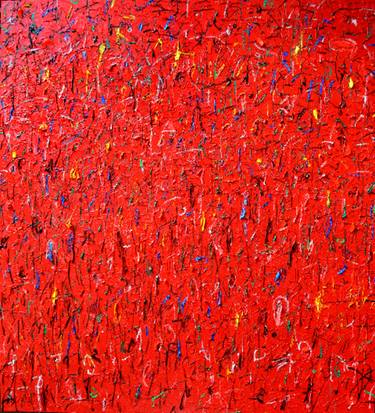 Original Abstract Expressionism Abstract Painting by Aatoth Franyo