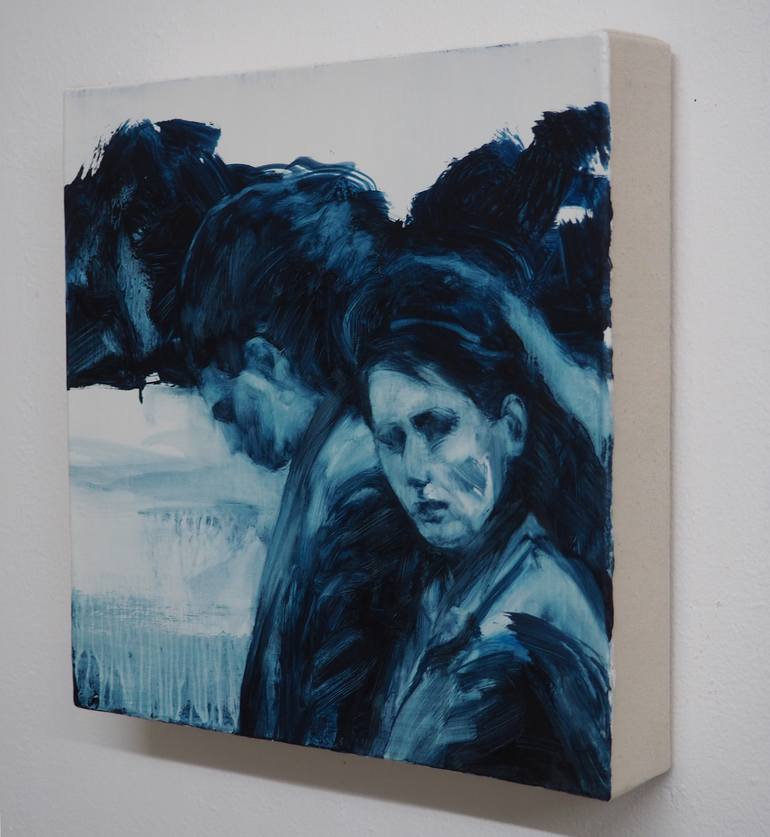 Original Expressionism People Painting by Melissa Wraxall