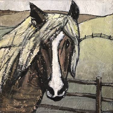 Original Figurative Horse Paintings by Marina Egorova