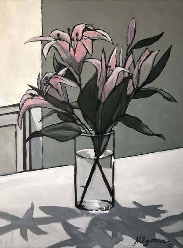 Original Modern Floral Paintings by Marina Egorova