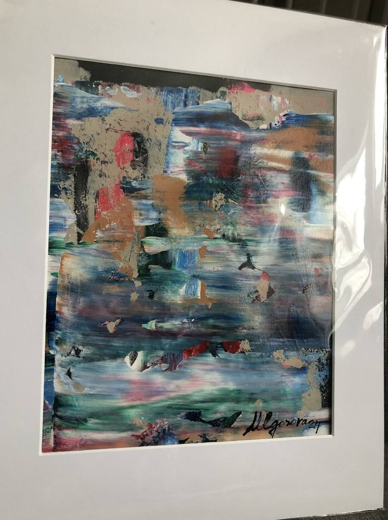 Original Abstract Expressionism Abstract Painting by Marina Egorova