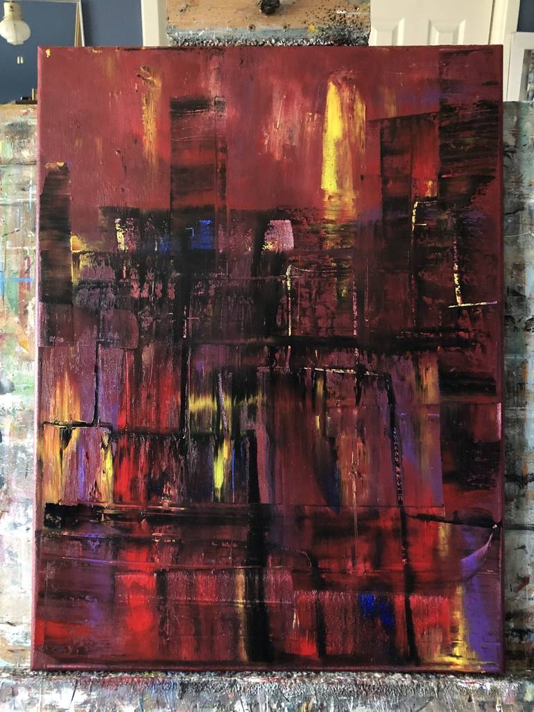 Original Abstract Painting by Marina Egorova