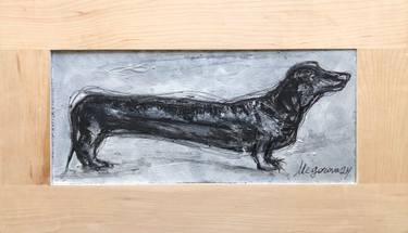 Original Contemporary Dogs Paintings by Marina Egorova