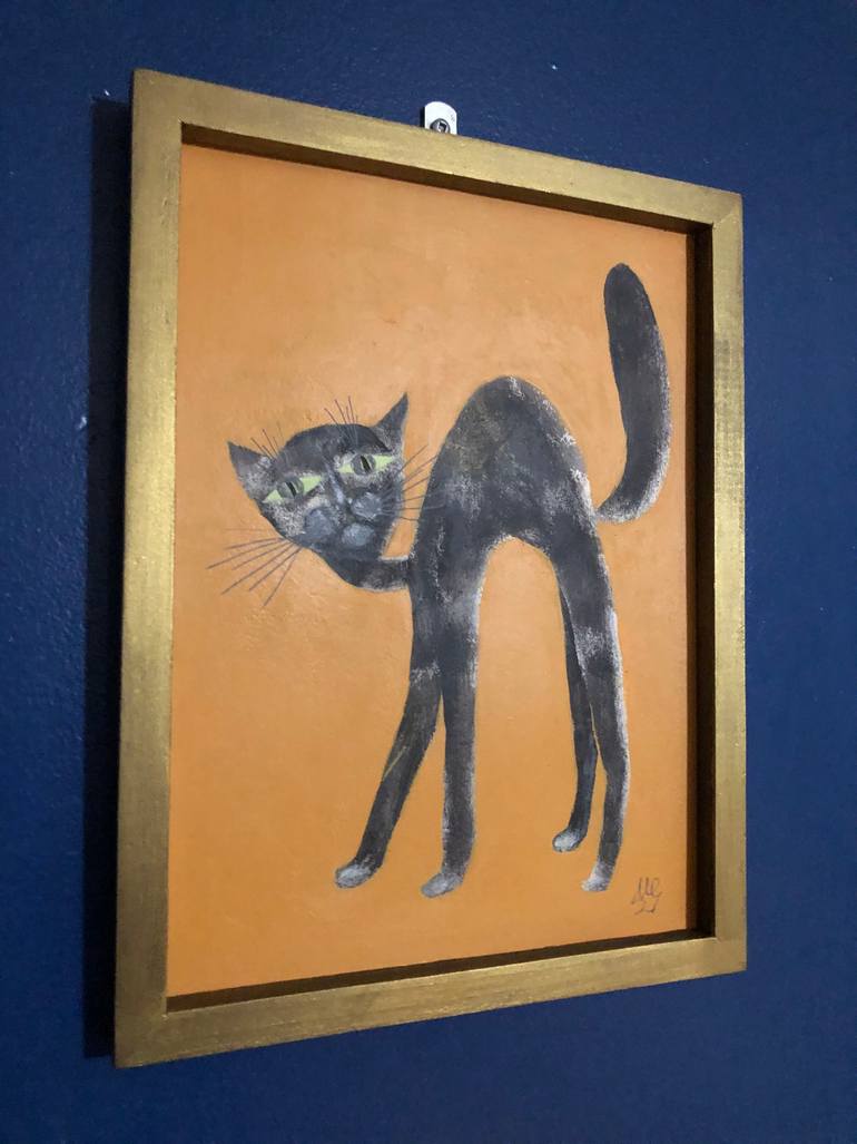 Original Fine Art Animal Painting by Marina Egorova