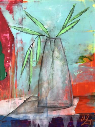 Print of Abstract Expressionism Still Life Paintings by Marina Egorova
