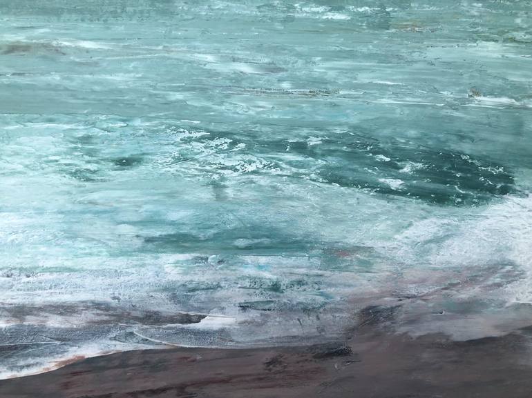 Original Abstract Expressionism Seascape Painting by Marina Egorova
