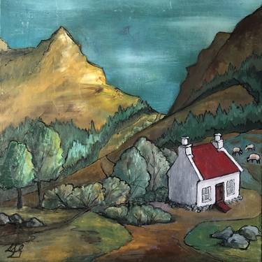 Original Rural life Paintings by Marina Egorova