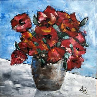 Print of Fine Art Floral Paintings by Marina Egorova