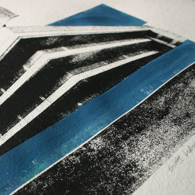 Original Architecture Printmaking by angus vasili