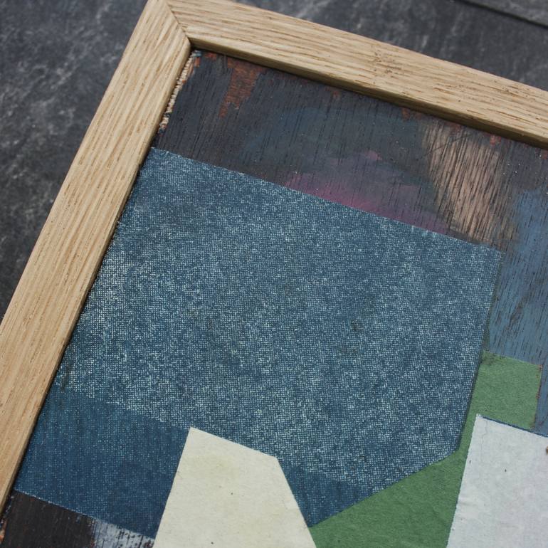 Original Abstract Collage by Angus Vasili